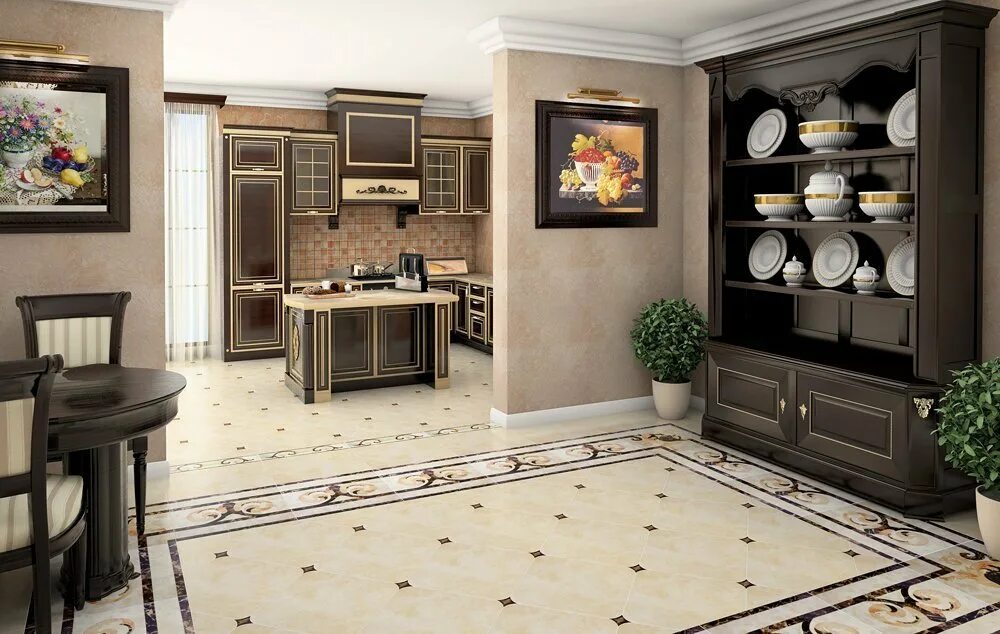 Плитка на кухню на пол фото Плитка Villa Ritz