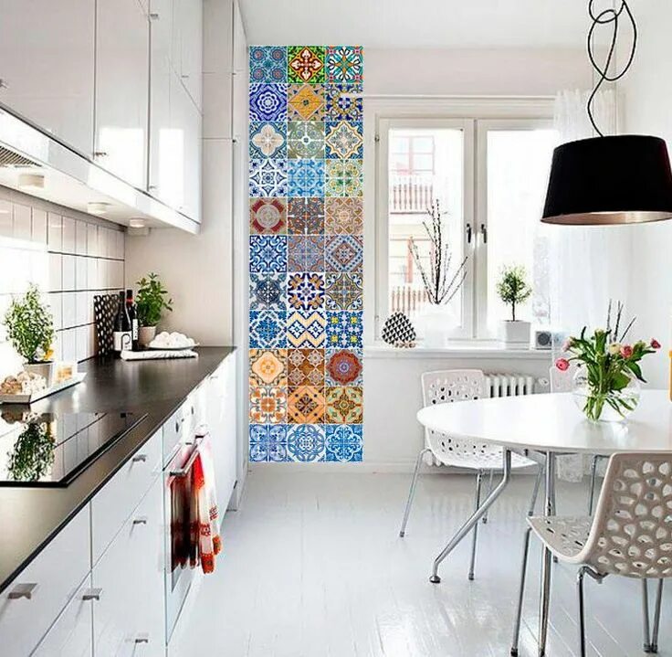 Плитка на кухню на стену декор Portuguese Tiles Azulejos Carrelage Adhésif - Etsy Cuisines design, Carrelage cu