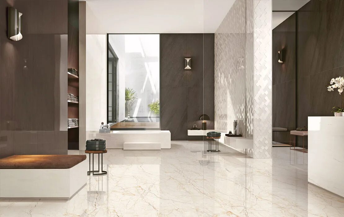Плитка на пол 1200х600 фото Коллекция Halcon Ceramica Potomac - интернет-магазин Отделкино City
