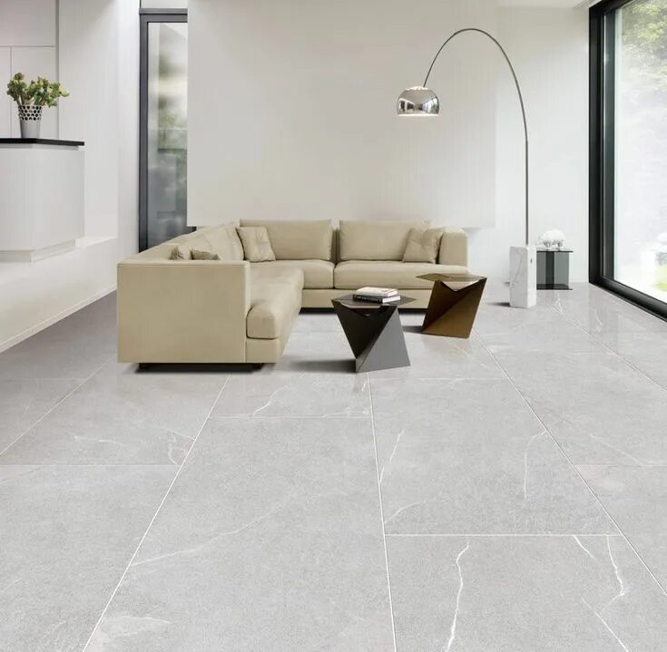 Плитка на пол 1200х600 фото Floor Tiles & Wall Tiles Tile floor living room, Minimal furniture, House floori