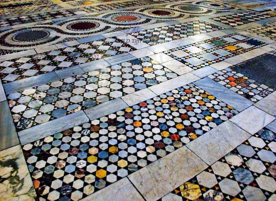 Плитка на пол мозаика фото floor mosaics San Clemente, marble mosaic floor by the four brothers, known as t