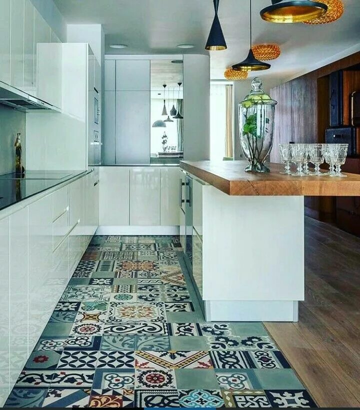 Плитка на пол на кухню дизайн 2024 Плитка на кухне Pavimento cucina, Design cucine, Arredo interni cucina