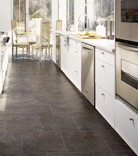 Плитка на пол на кухню дизайн 2024 This is what our vinyl floor will look like when done:) Luxury vinyl flooring, K