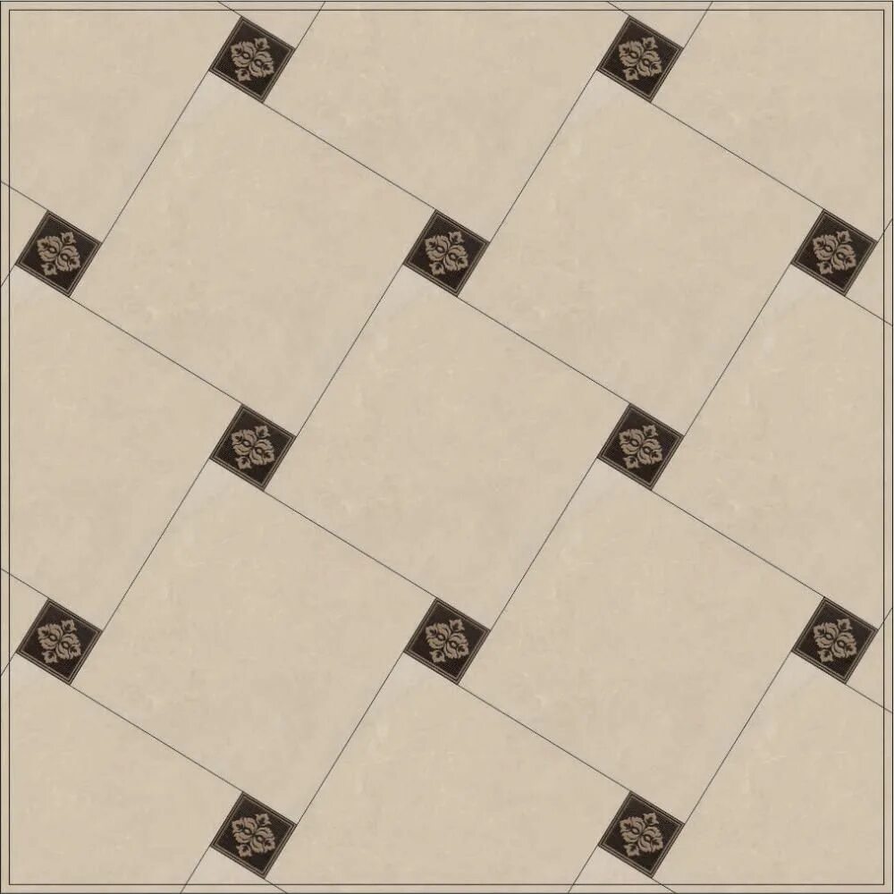 Плитка на пол раскладка фото Керамогранит Kerama Marazzi 30*30 Версаль коричневый обрезной SG929700R купить в