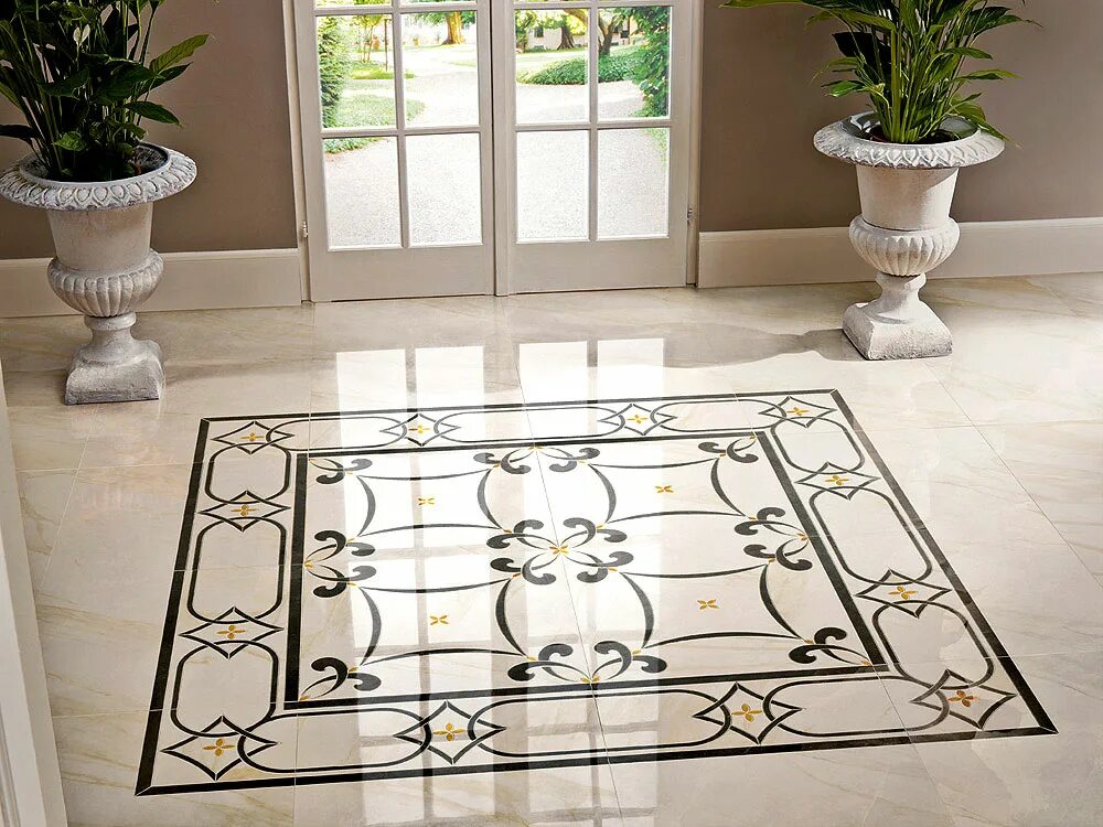 Плитка на пол с рисунком фото MJ5Y Calacatta 15x120 Керамогранит MARAZZI Italy, Италия - купить в интернет-маг