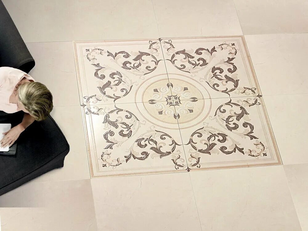 Плитка на пол с рисунком фото керамогранит Cavallino купить по цене от 1500 рублей ☛ Низкие цены на плитку Cav