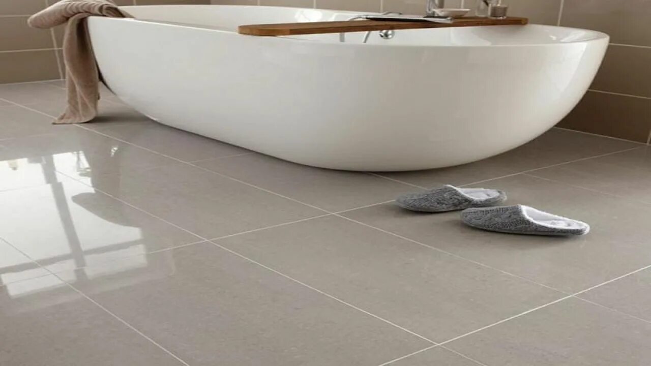 Плитка на пол в ванную фото Porcelain Bathroom Floor Tiles Bathroom floor coverings, Bathroom flooring, Best