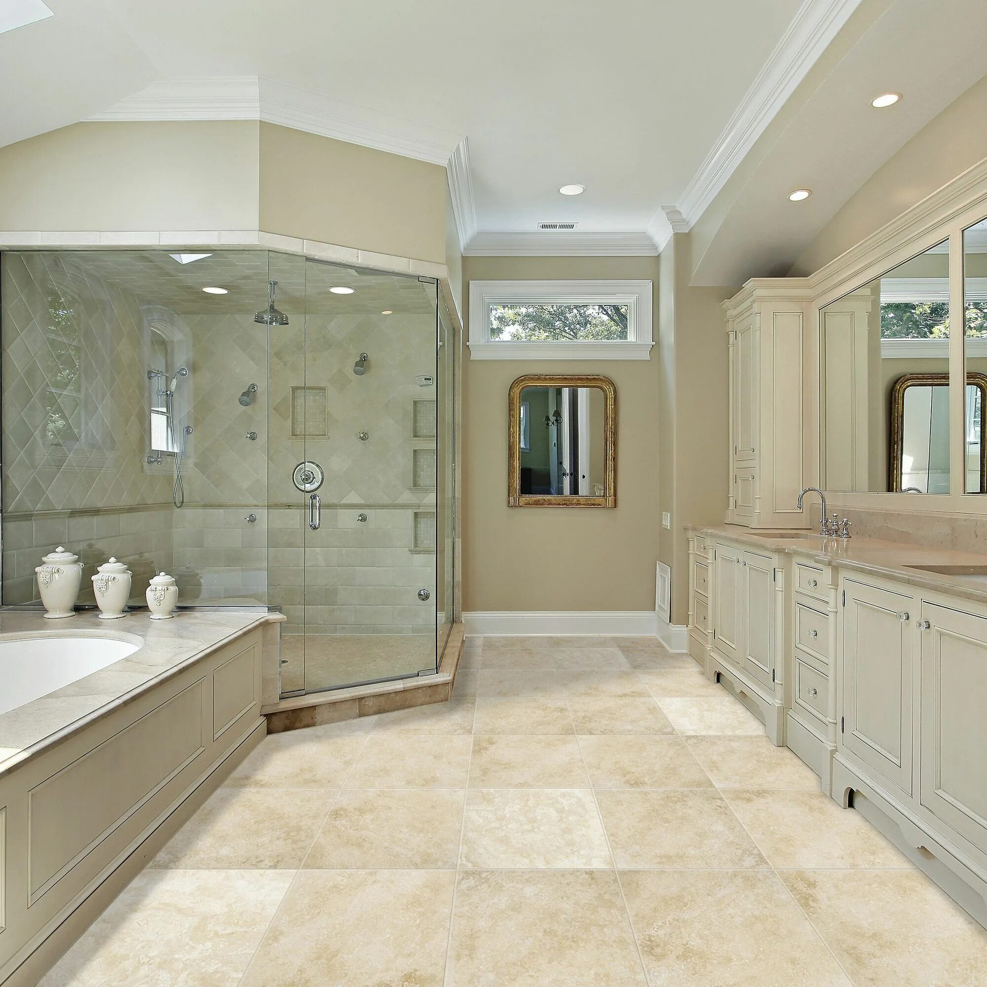 Плитка на пол ванны фото #Travertine Crosscut ™ is an absolute beauty... this timeless look will last for