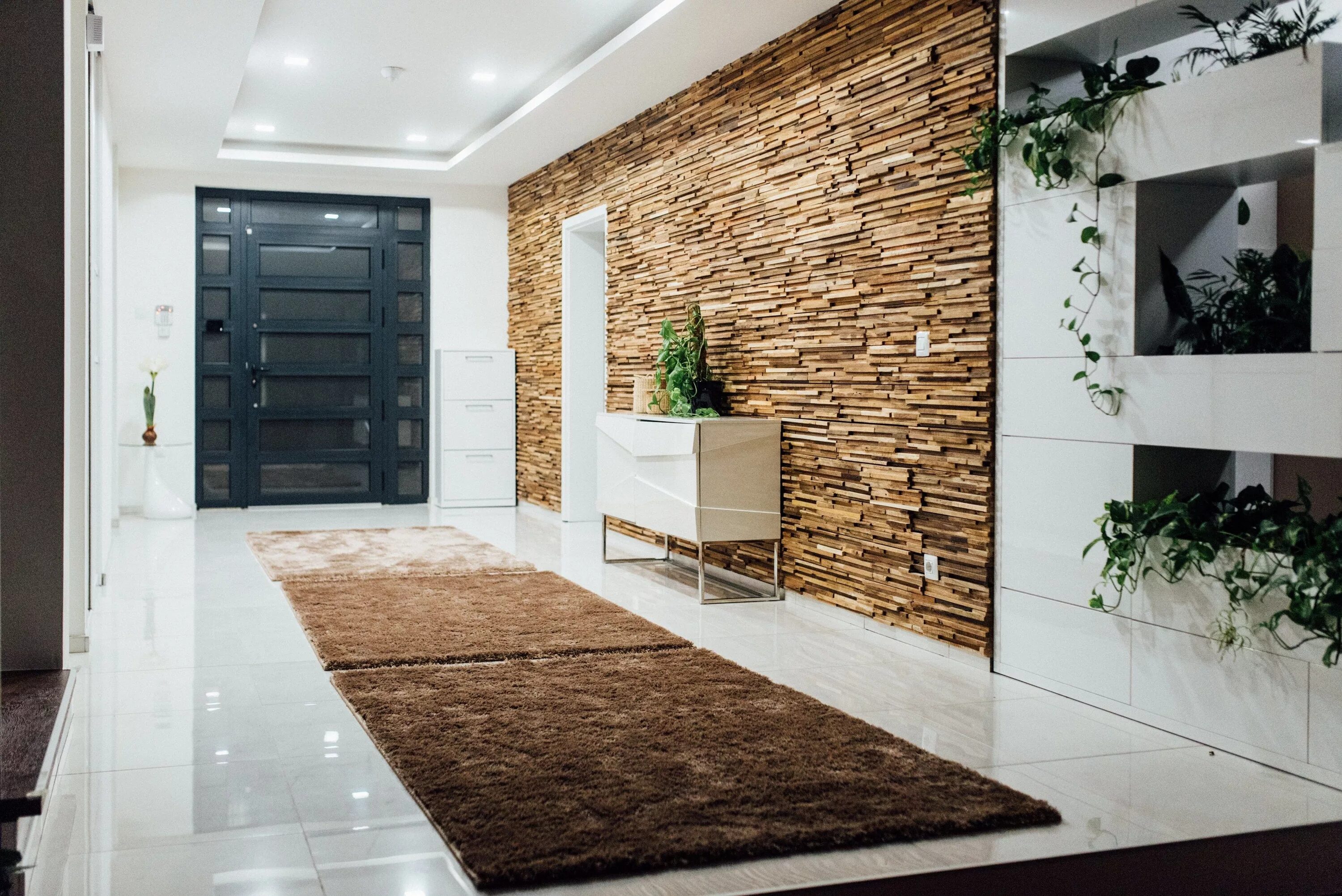 Плитка на стены в квартиру фото 3D Wandverkleidung aus Holz für Innen PARKER by Wonderwall Studios Wandverkleidu