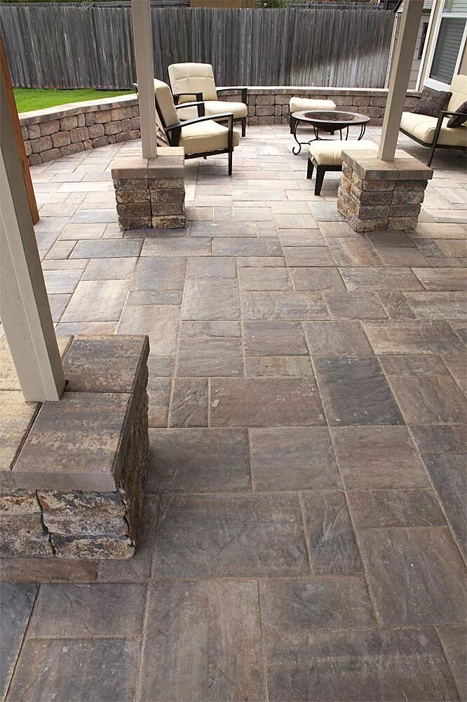Плитка на террасу фото tremron bluestone paver patio - Patio flooring, Patio pavers design, Patio stone