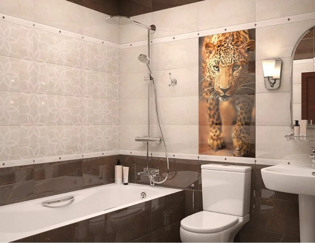 Плитка над ванной фото Marble Marron WT9MRB21 Плитка настенная 249*500 купить в Симферополе, Крыму по ц