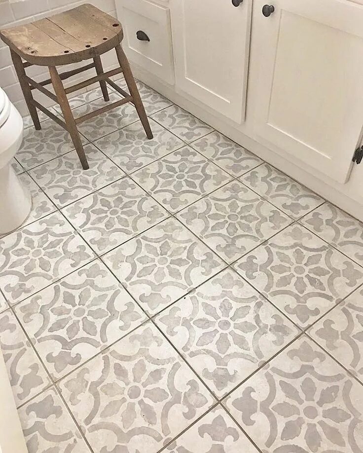 Плитка напольная для кухни нескользкая фото Spanish stencils - Portuguese and Spansih tile stencils for walls, stairs, floor