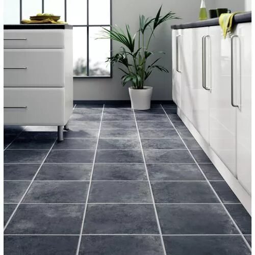 Плитка напольная для кухни нескользкая фото VCT- Kitchen Flooring, Tile effect laminate flooring, Laminate tile flooring