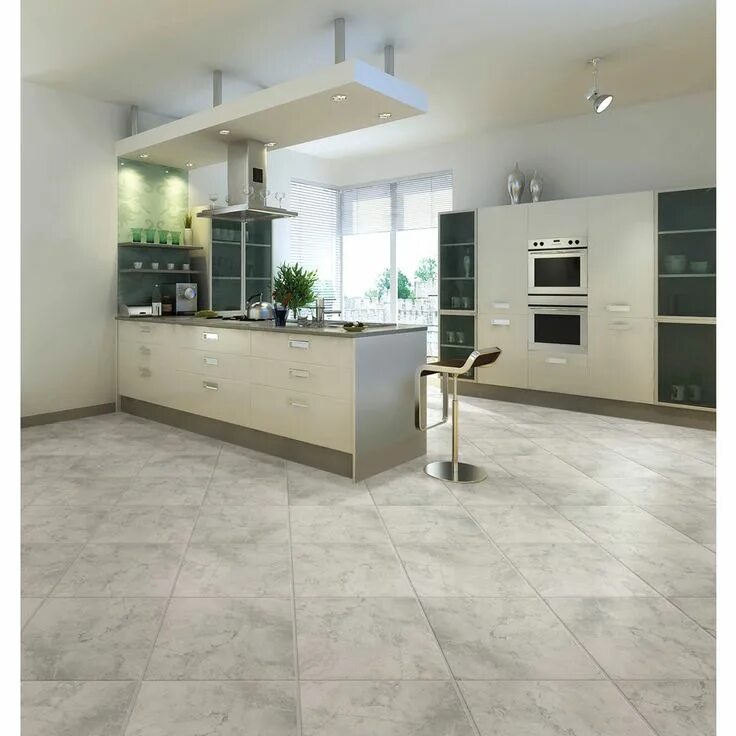 Плитка напольная для кухни в интерьере фото I think this is a good option for the kitchen. Ceramic tile from Lowes - Celima,