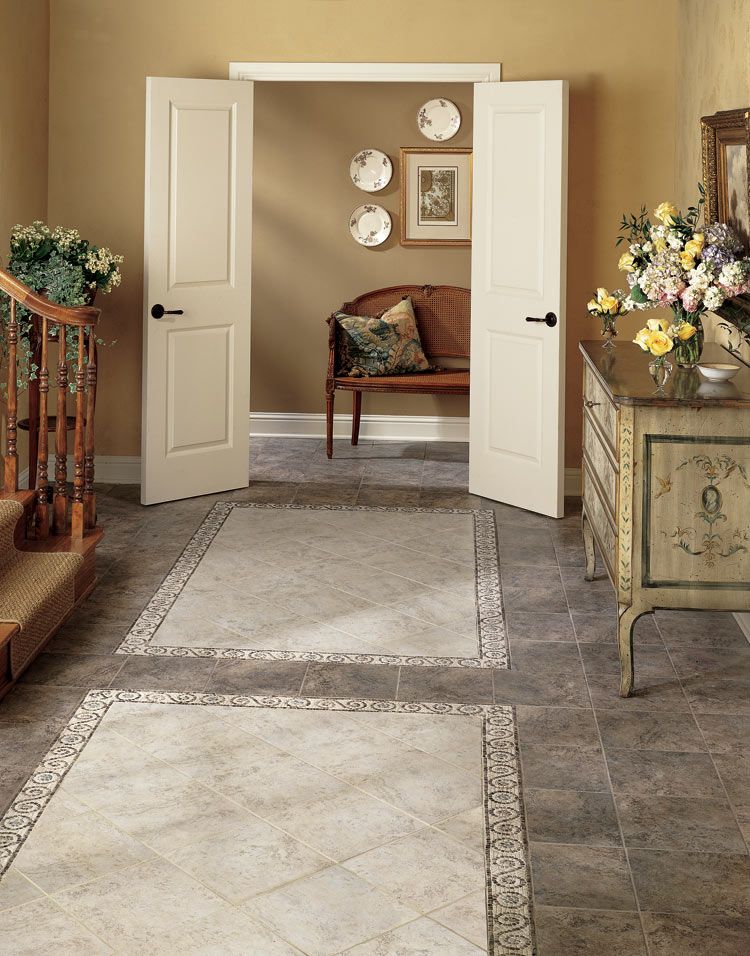 Плитка напольная коридор кухня фото Daltile Porcelain & Ceramic Tile Floors Through BuildDirect Patterned floor tile