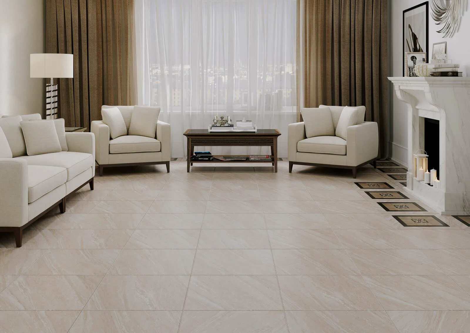 Плитка напольная светлая фото Купить Global Tile Ternura 50x50 по цене от 1350 руб в Крыму Керамогранит Глобал