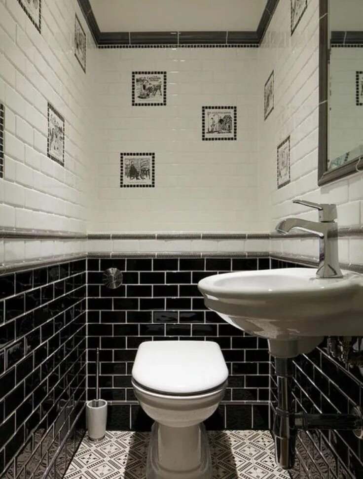 Плитка настенная для туалета дизайн фото Épinglé sur design x home Déco toilettes, Toilettes, Salle de bain