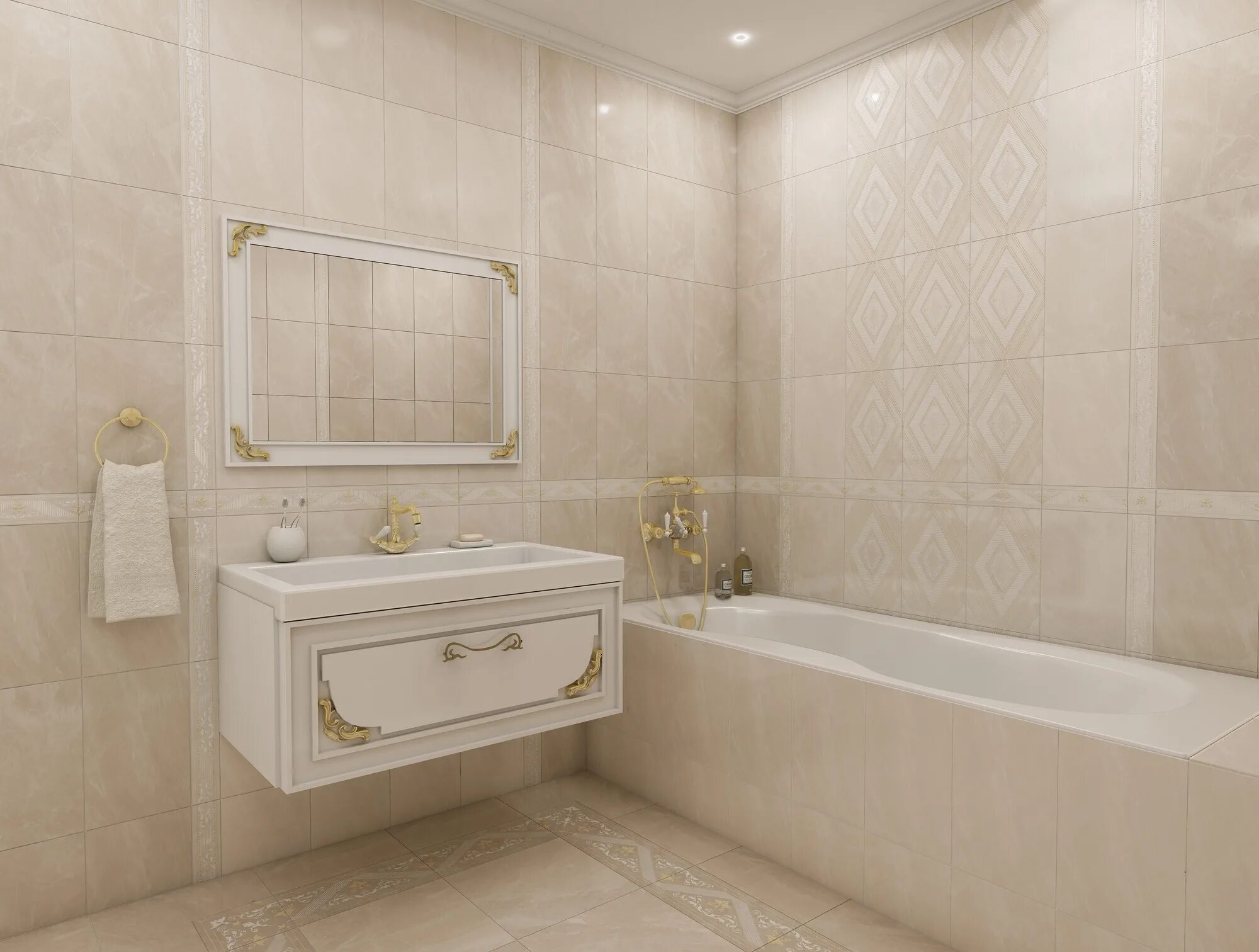 Плитка настенная для ванны фото Коллекция Bogema Global Tile - купить недорого с доставкой. Цены, характеристики