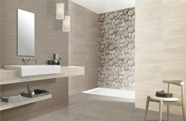 Плитка облицовочная цена фото Ibero Arezzo Decor Tiber White -A 20x50 Плитка - купить в Москве