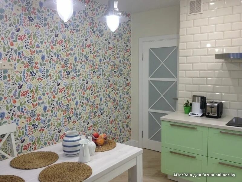 Плитка обои в интерьере Как выбрать идеальные обои для кухни? Shower curtain, Printed shower curtain, Sh