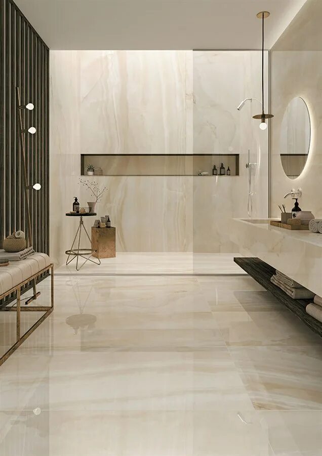 Плитка оникс для ванной комнаты фото Керамогранит LV Granito Ice Onyx Glossy 60x120