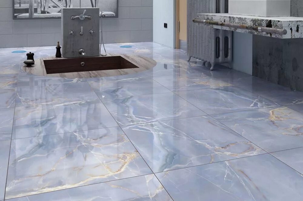 Плитка оникс в интерьере фото Плитка Onyx Blue (Golden Tile), купить коллекцию Onyx Blue в Москве