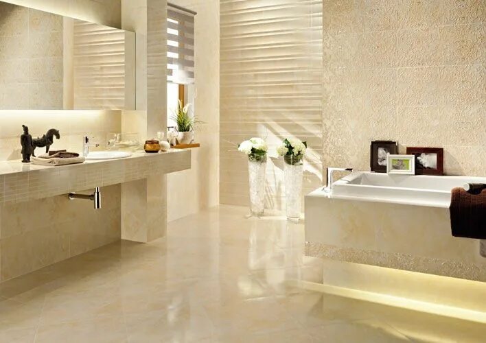 Плитка оникс в интерьере ванной Tubadzin Onyx Bathtub, Bathroom, Home decor