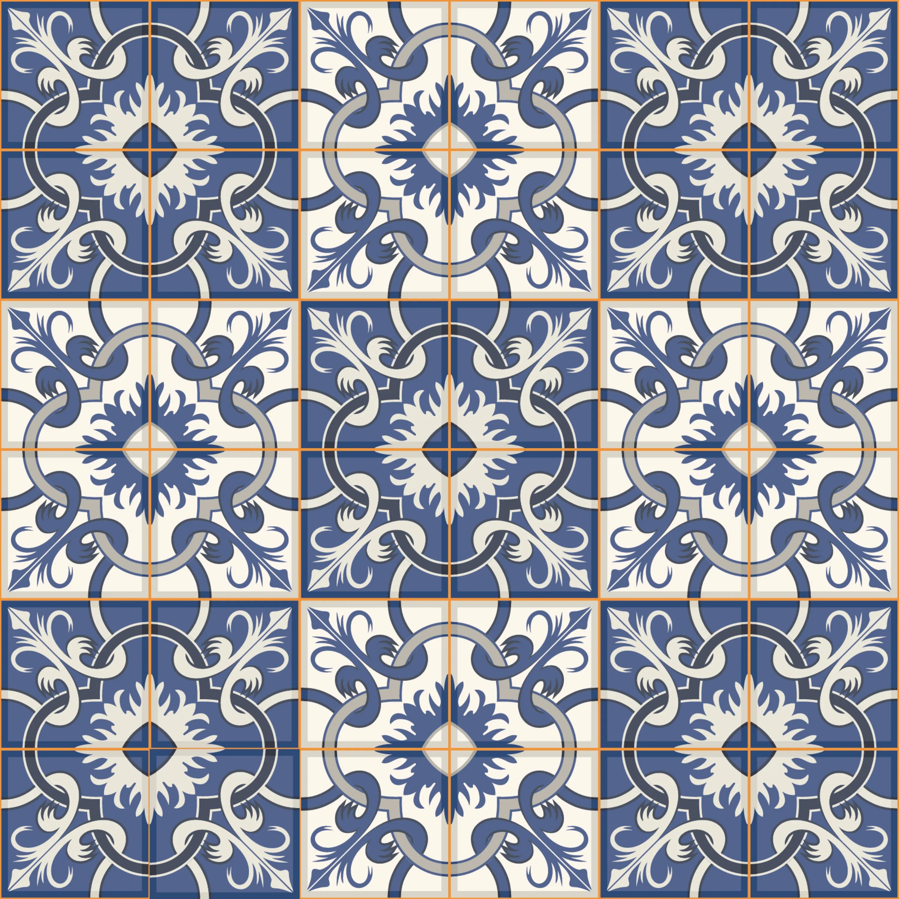 Плитка орнамент фото Moroccan Tile Ornaments Mural - Murals Your Way