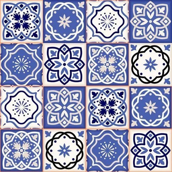 Плитка орнамент фото Пин от пользователя Marina_art на доске Tile painting Марокканский узор, Художес