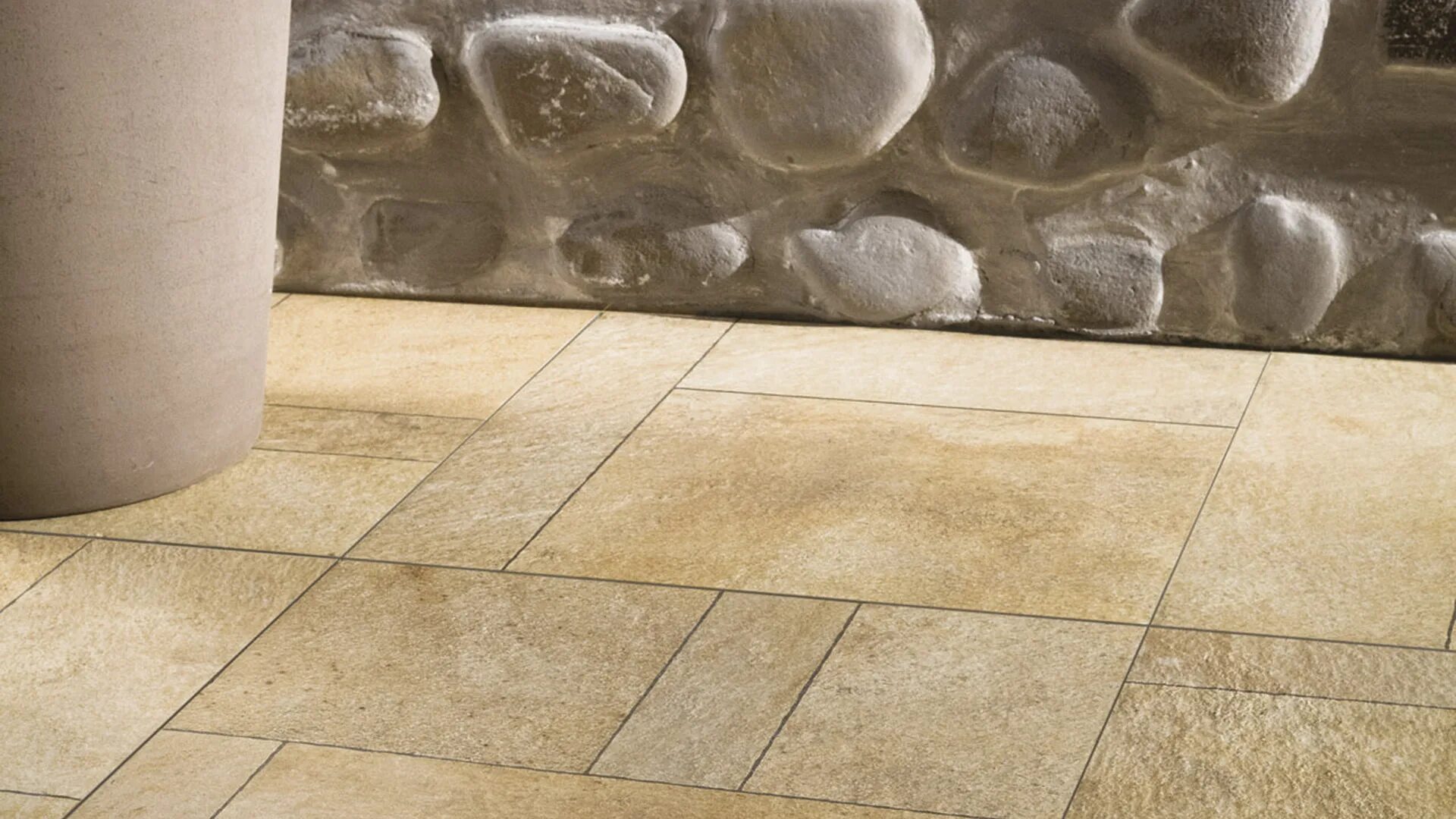 Плитка песчаник фото Dolomiti Brillo 59.6x59.6 Porcelanosa - Керамогранит Порцеланоса Доломити Брилло