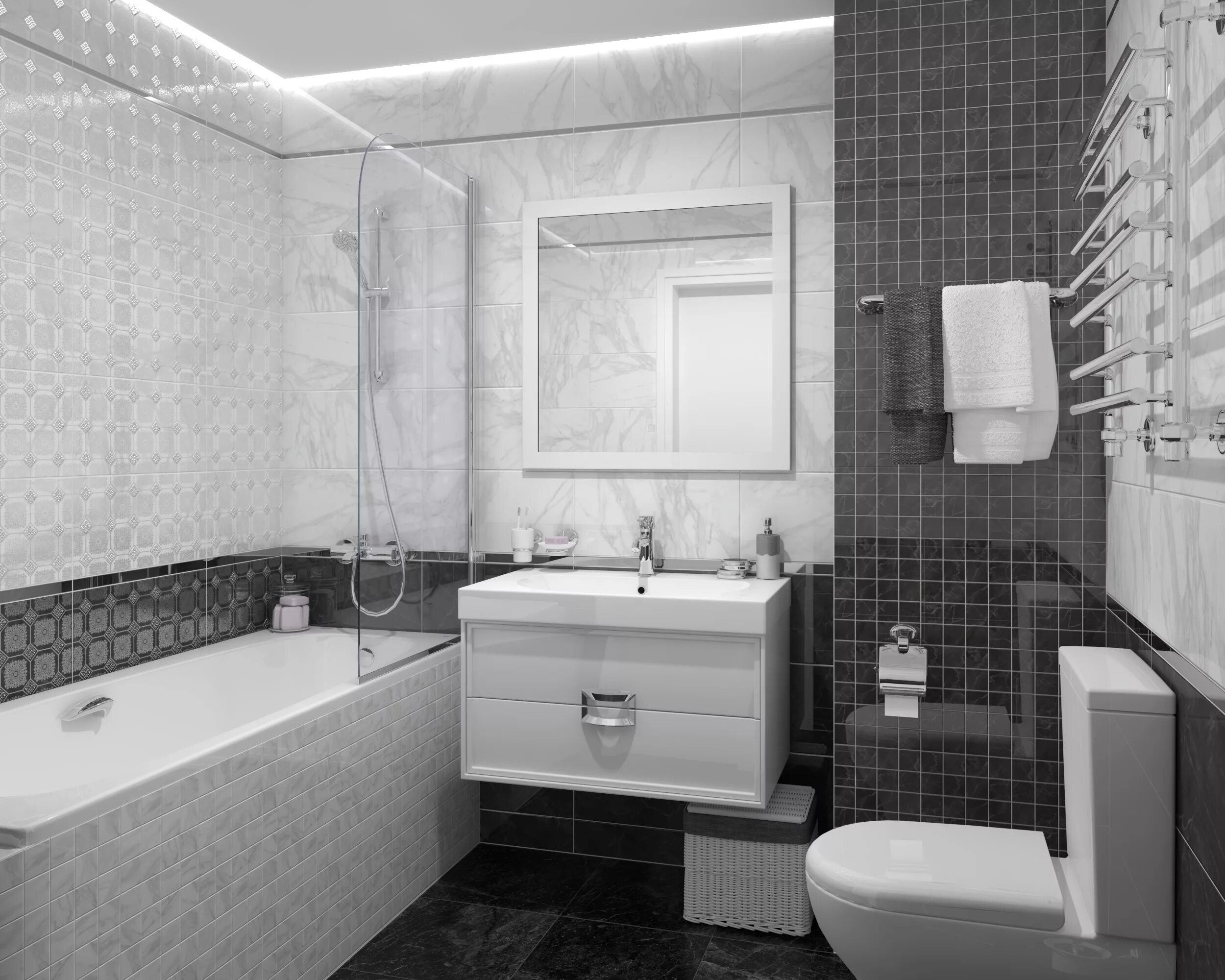 Плитка петрович фото Мозаика Laparet Olimpus мозаичный чёрный 25x25 глянцевый MM34038 Керамика России