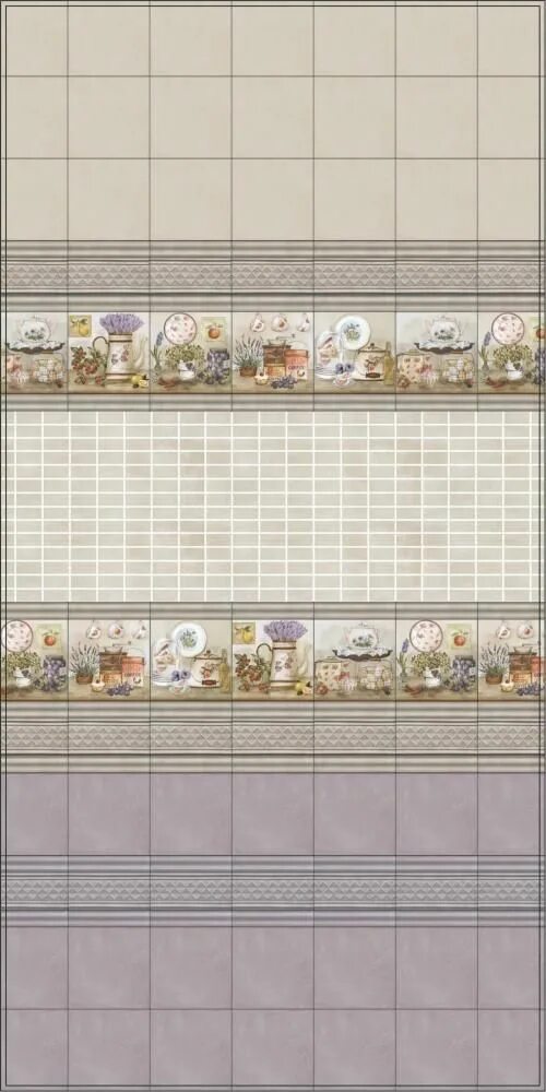 Плитка пикарди в интерьере кухни фото Декор Kerama Marazzi Пикарди 15х15 Кухня HGD\A242\17000 купить в Симферополе, Кр