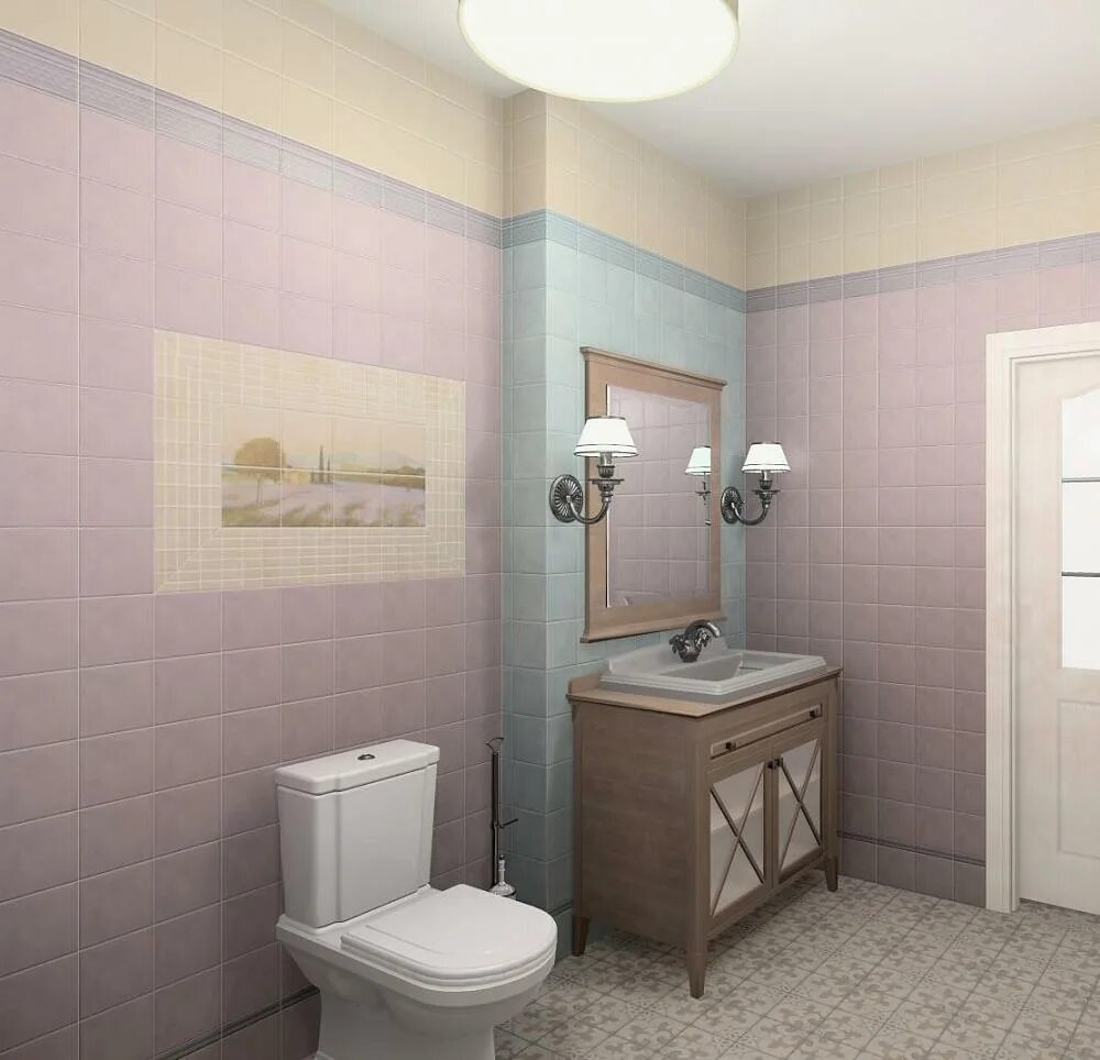 Плитка пикарди в интерьере кухни фото Коллекция Kerama Marazzi Пикарди - интернет-магазин Отделкино City