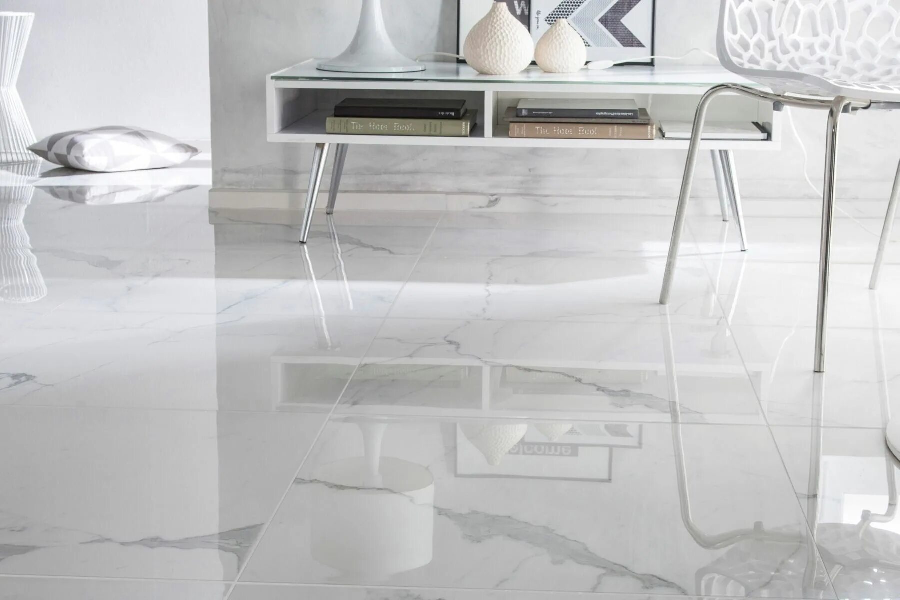 Плитка под белый мрамор фото Pin en Salon
