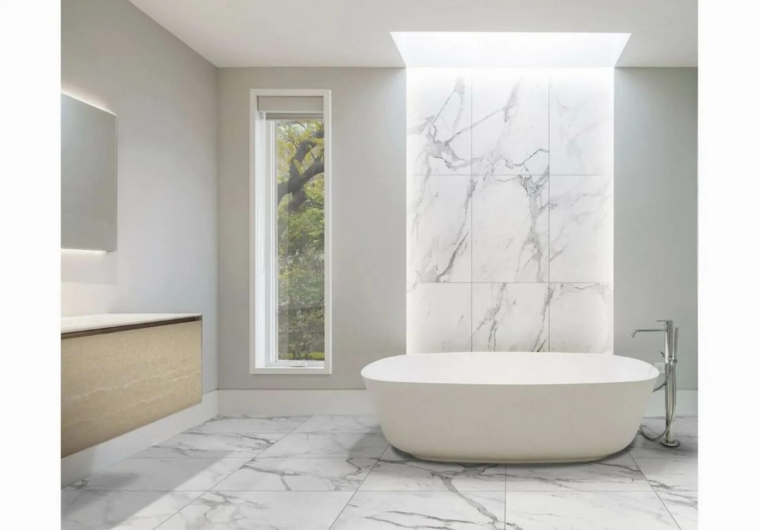 Плитка под белый мрамор в интерьере Купить керамическую плитку ROYAL TILE в Уфе