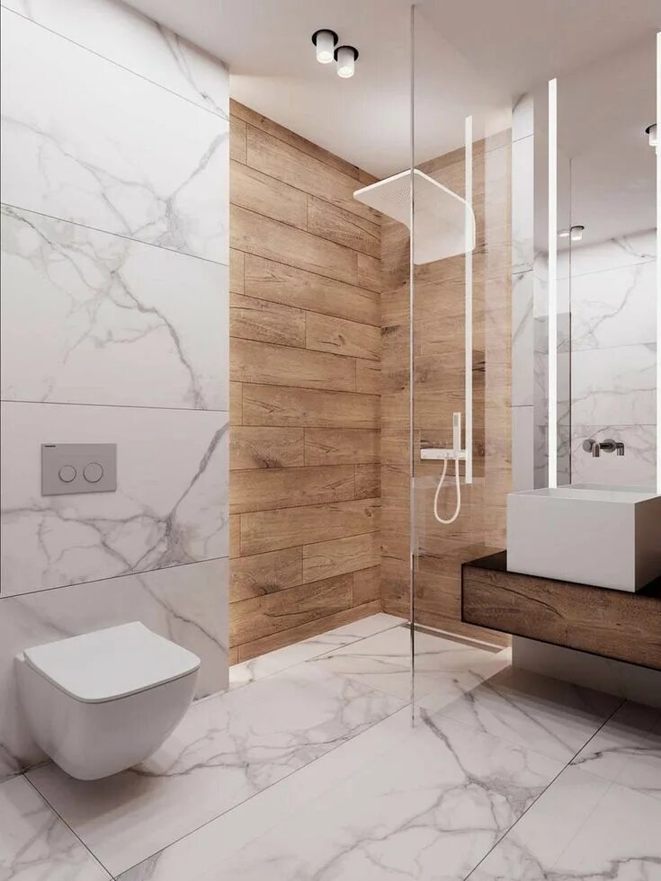 Плитка под дерево в ванной фото Pin on Современный дизайн ванной Modern bathroom design, Luxury bathroom master 