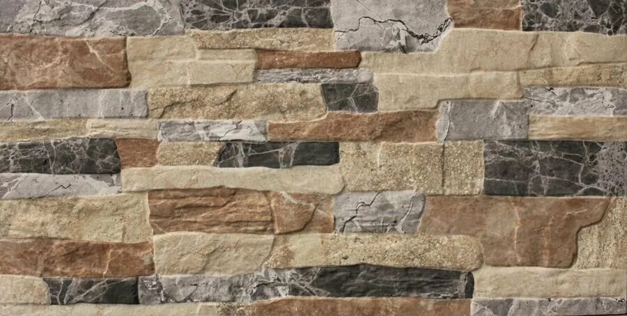 Плитка под камень фото Плитка Keros - Adobe Beige 23х46