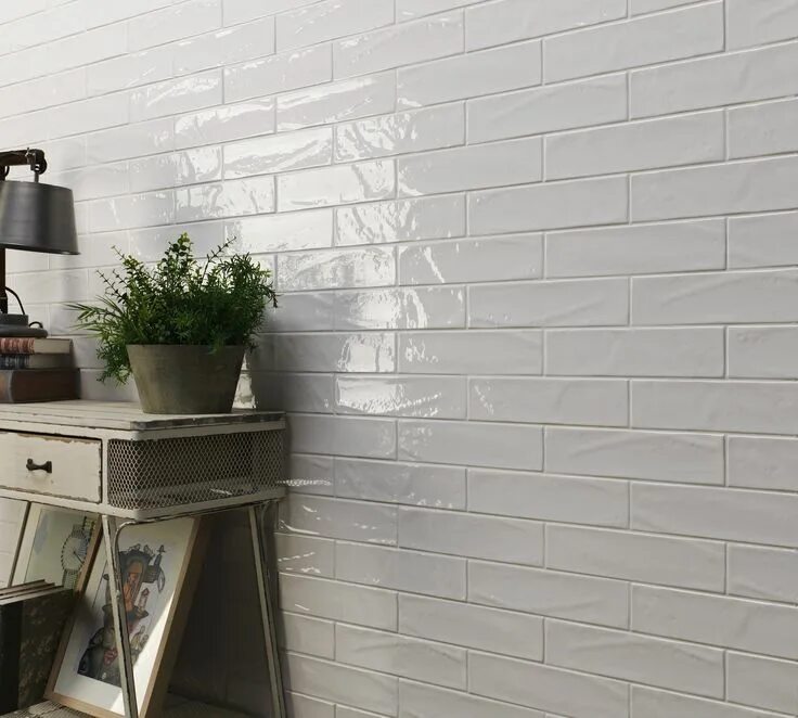 Плитка под кирпич фото #natucer #carreaux #tiles Белая плитка под кирпич, Плитка под кирпич, Настенная 