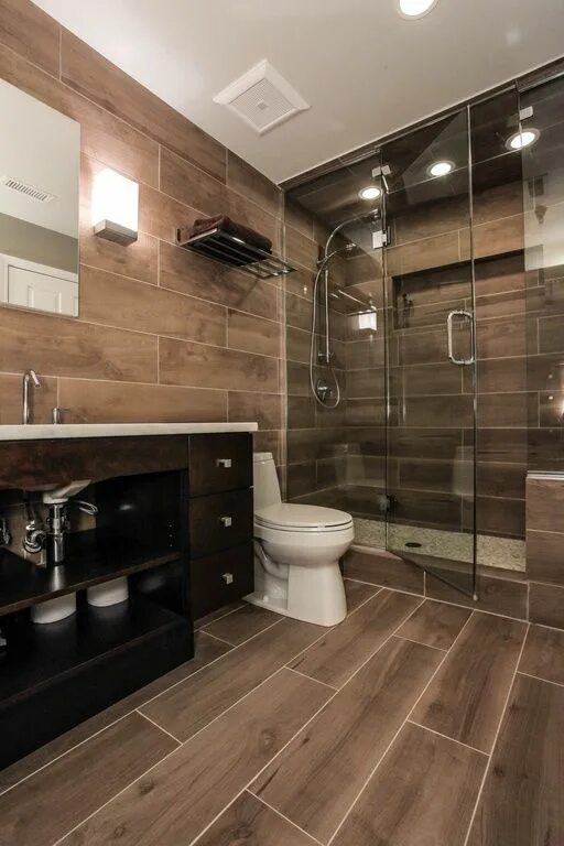 Плитка под ламинат в ванной фото Home Improvement Archives