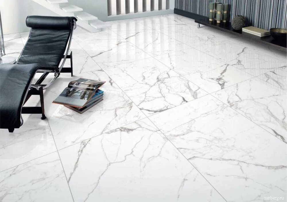 Плитка под мрамор фото OCEAN CERAMIC 60X120 - купить плитку на официальном сайте Санберг