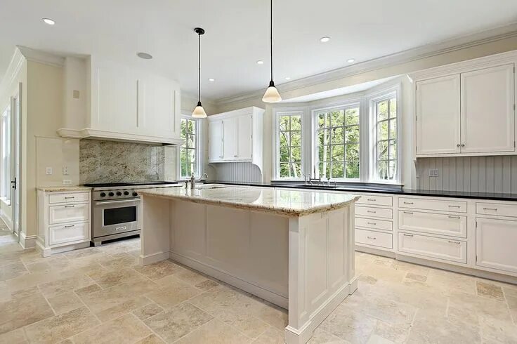 Плитка под светлую кухню фото 71 Custom Kitchens and Design Ideas Kitchen remodel cost, Traditional white kitc