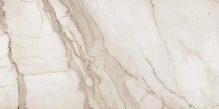 Плитка под светлый мрамор фото Flaviker Supreme Golden Calacatta - керамогранит 600x1200 мм из Италии, полирова