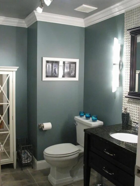 Плитка покрашенная краской фото Stylish Bathroom Updates Stylish bathroom, Bathroom update, Bathroom