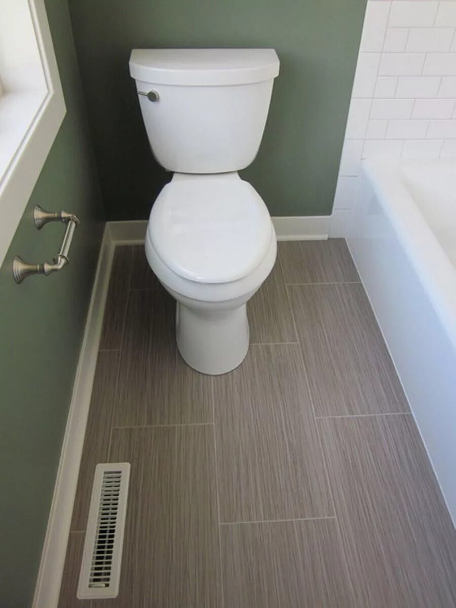 Плитка пол туалет фото Bathroom Flooring Ideas For Small Bathrooms Bathroom Bathroom vinyl, Vinyl floor
