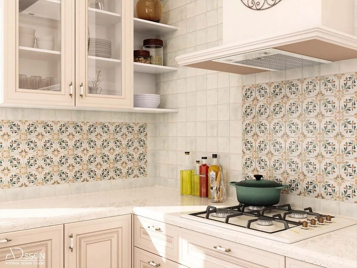 Плитка прованс фото Испанская плитка для кухни: керамическая настенная плитка из Испании фирмы Damas