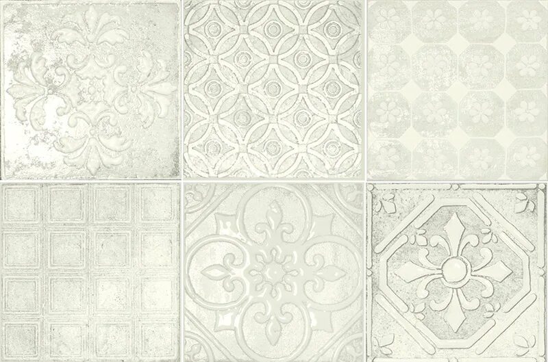 Плитка прованс фото Декор CIR SERENISSIMA Riabita il Cotto INSERTO MAJOLICA SHABBY S/6 20x20 1046930