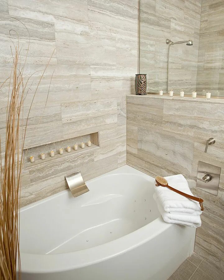 Плитка пвх для стен в ванной фото Insanely beautiful natural stone bathroom wall Bathroom design, House bathroom, 