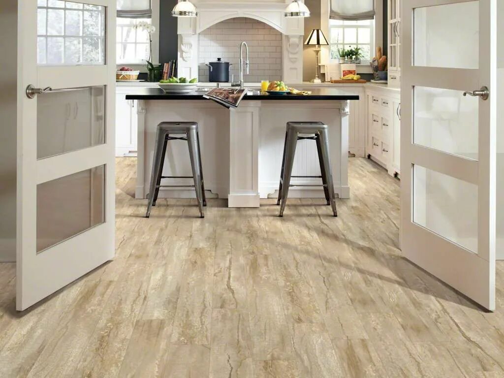 Плитка пвх кухня фото Durable and Waterproof Vinyl Floors