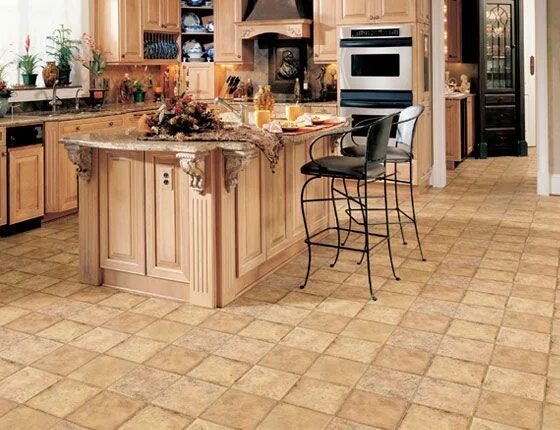 Плитка пвх кухня фото The Waterproof Laminated Flooring That Can Turn Your House into a Luxurious Hous