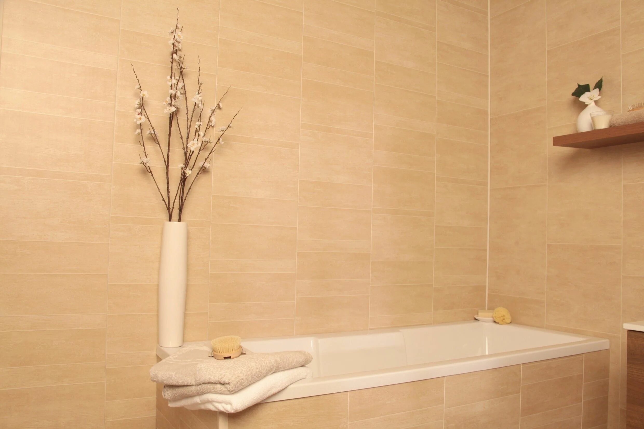 Плитка пвх в ванной фото sand stone tile bathroom ideas - Google Search Pvc fliesen, Fliesen, Badezimmerg